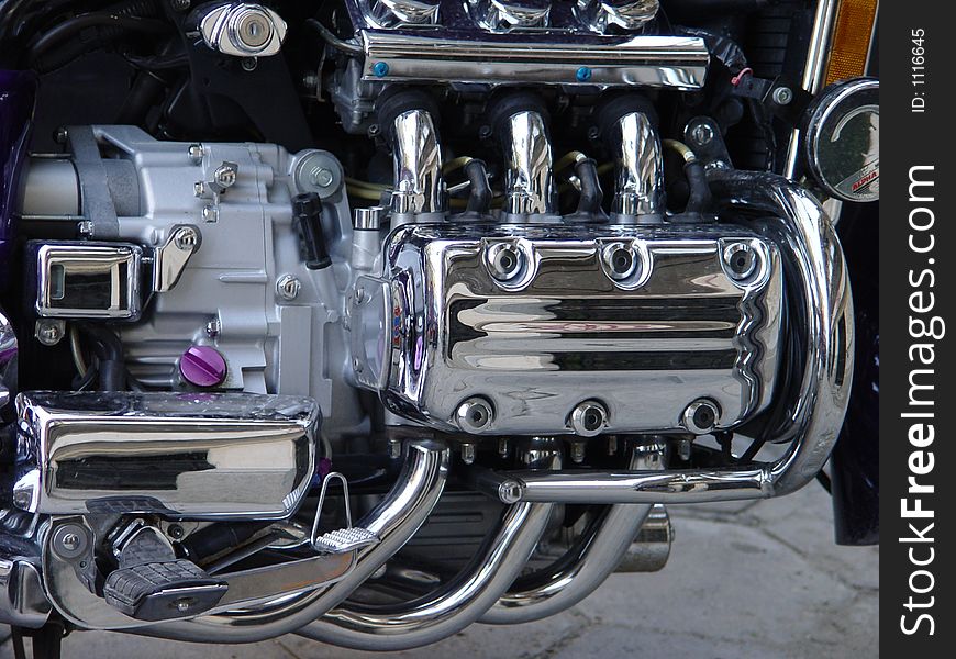 Engine of motorbike