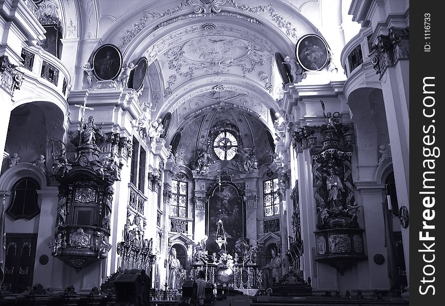 Stift Durnstein Interior - Austria