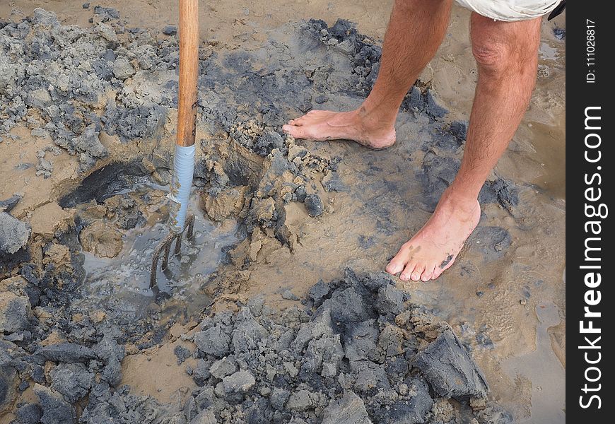 Soil, Geology, Foot, Sand