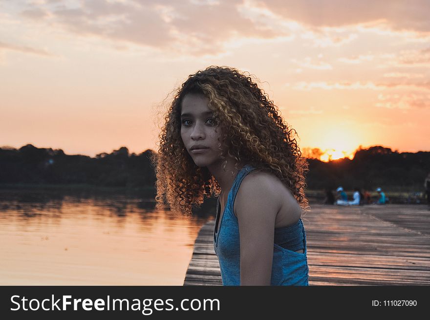 Sky, Girl, Sea, Vacation