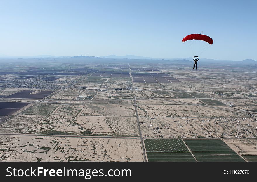 Air Sports, Paragliding, Parachuting, Parachute