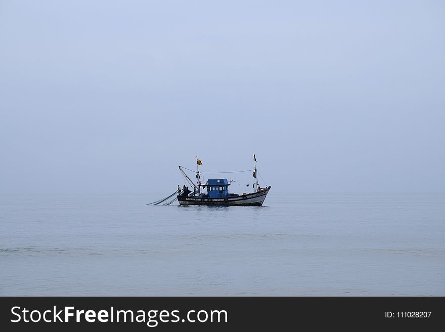 Water Transportation, Waterway, Sea, Calm