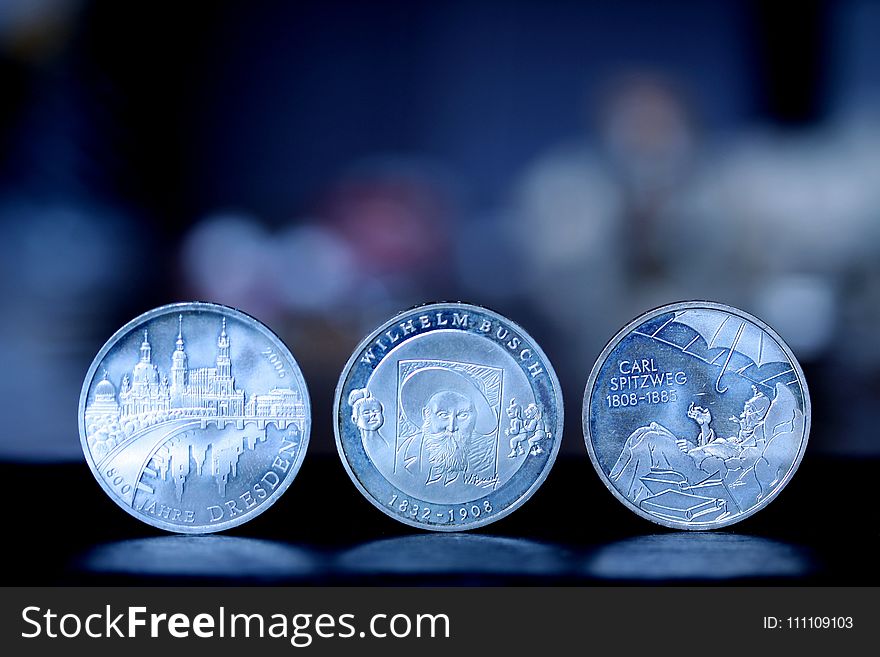 Close Up, Coin, Currency, Macro Photography