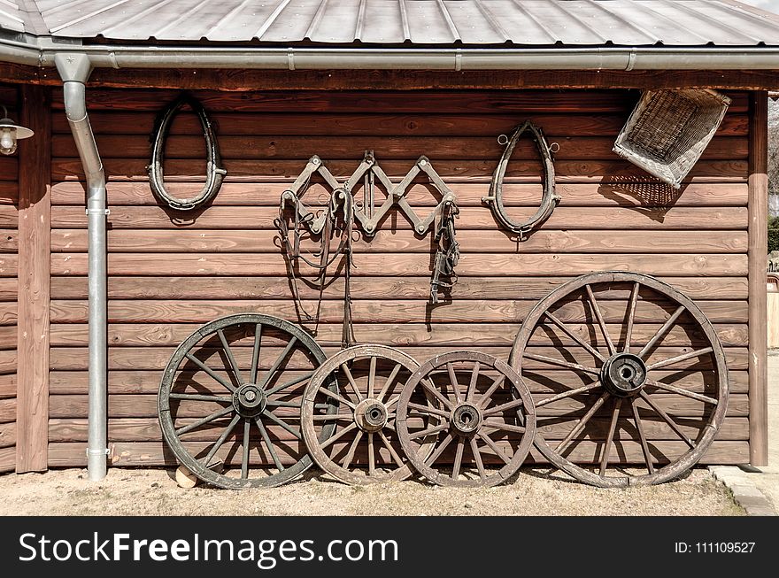 Cart, Wagon, Carriage, Iron