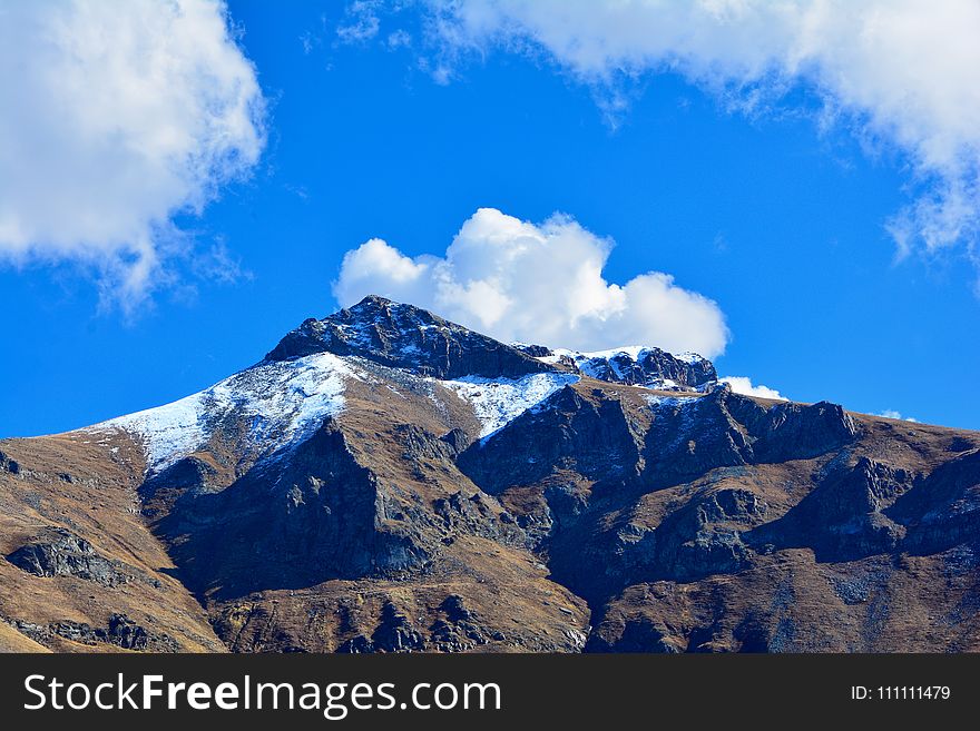 Mountainous Landforms, Sky, Mountain, Mountain Range