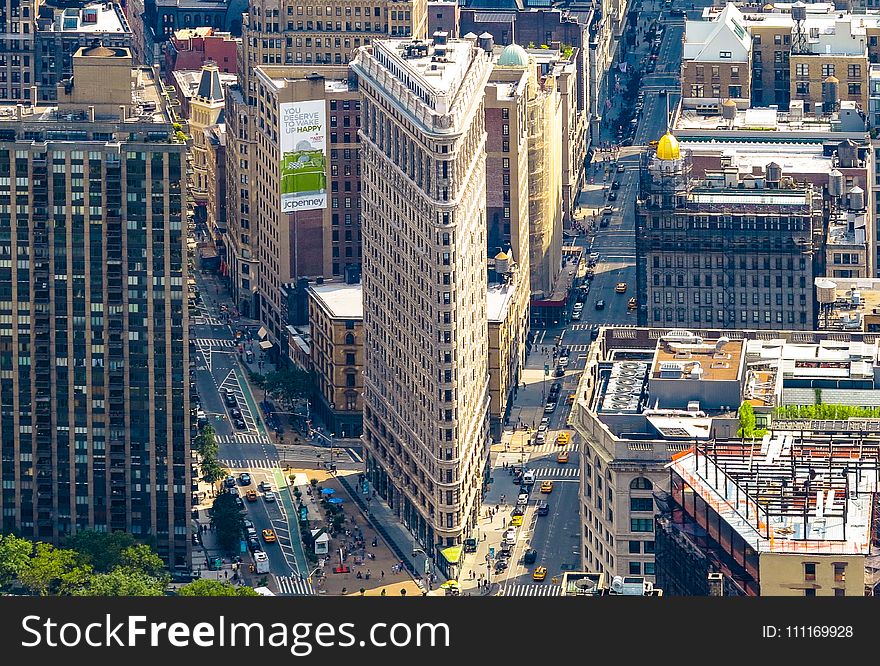 Aerial Photo Of Buildings