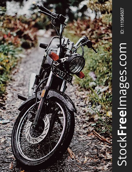 Black Fc317 Sf Motorcycle