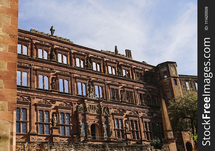 Building, Stately Home, Medieval Architecture, Facade