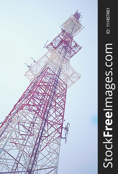 Low-angle Photography Of Transmission Tower