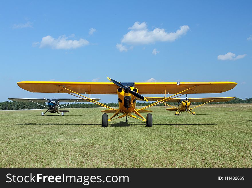 Aircraft, Airplane, Light Aircraft, Propeller Driven Aircraft