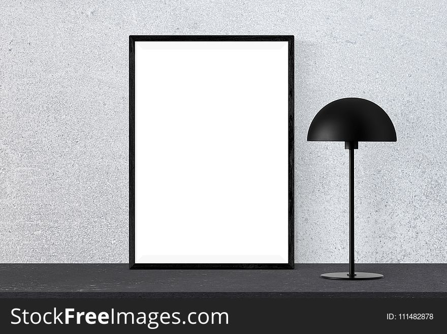 Black And White, Light Fixture, Lamp, Lighting