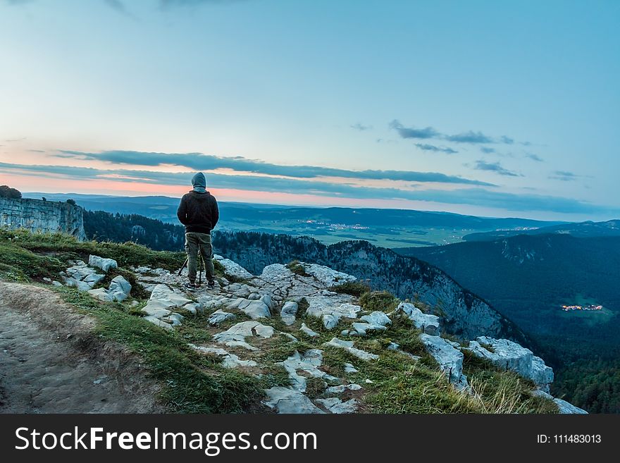 Mountainous Landforms, Sky, Mountain, Mountain Range