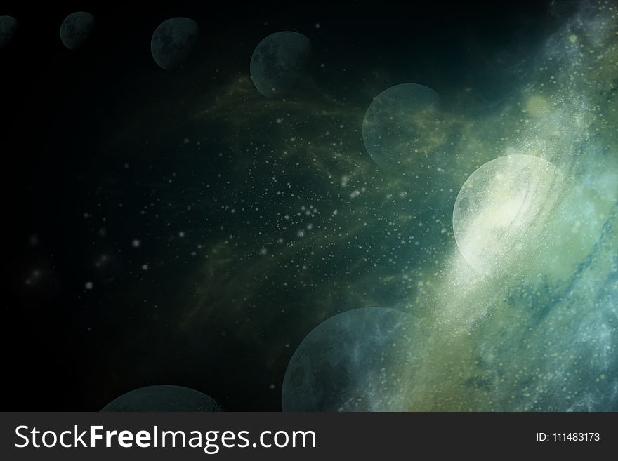 Atmosphere, Universe, Underwater, Outer Space