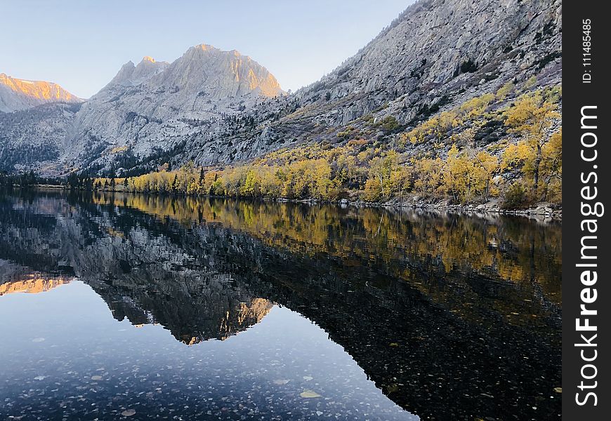 Reflection, Nature, Wilderness, Mountain