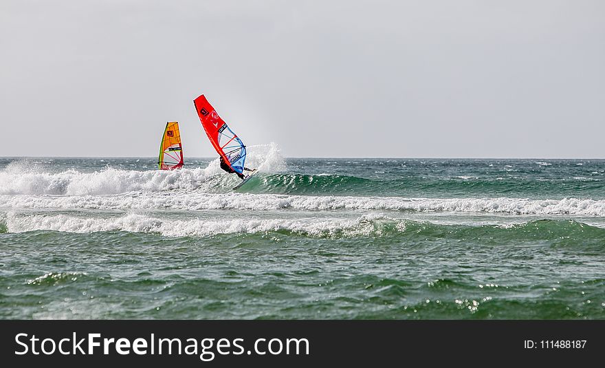 Windsurfing, Wave, Surfing Equipment And Supplies, Wind Wave