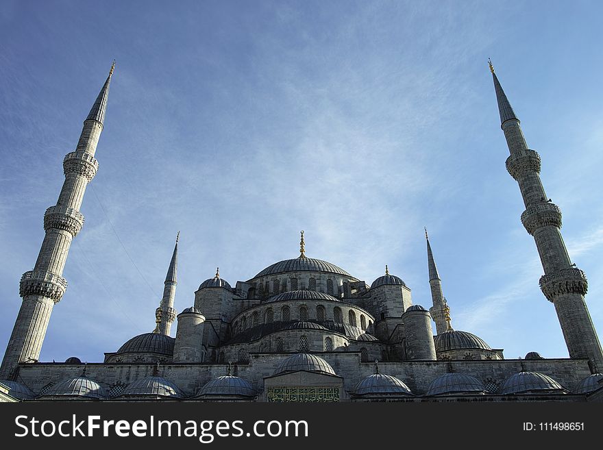 Mosque, Sky, Place Of Worship, Landmark
