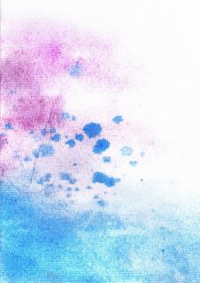 Abstract Blue Purple Nuance Watercolor Texture Royalty Free Stock Images