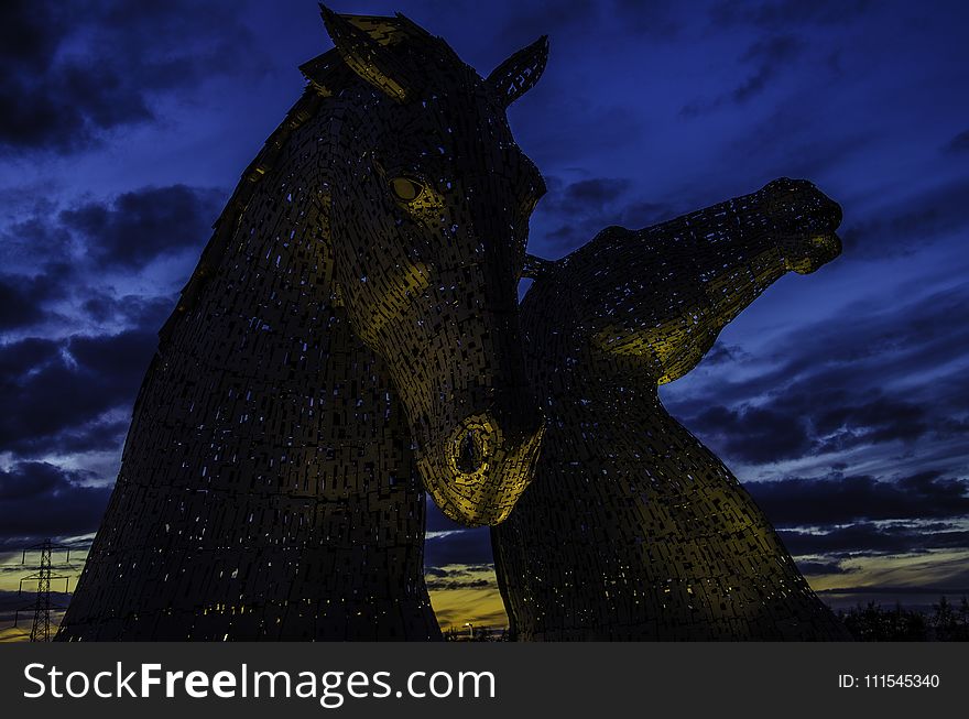 The Kelpies, Scotland