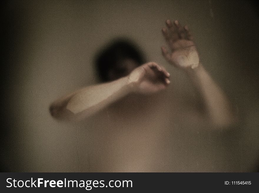 Blur, Glass, Hands