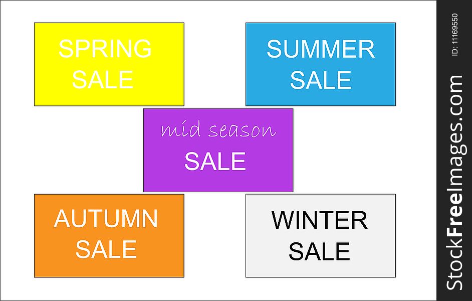 Seasonal Sales Posters / Flyers