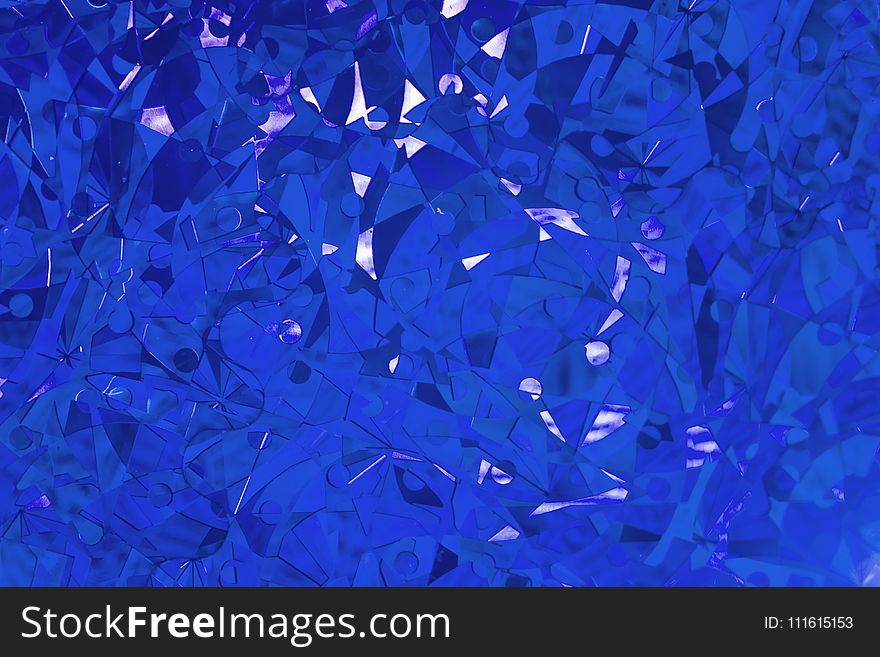 Blue Abstract Painting