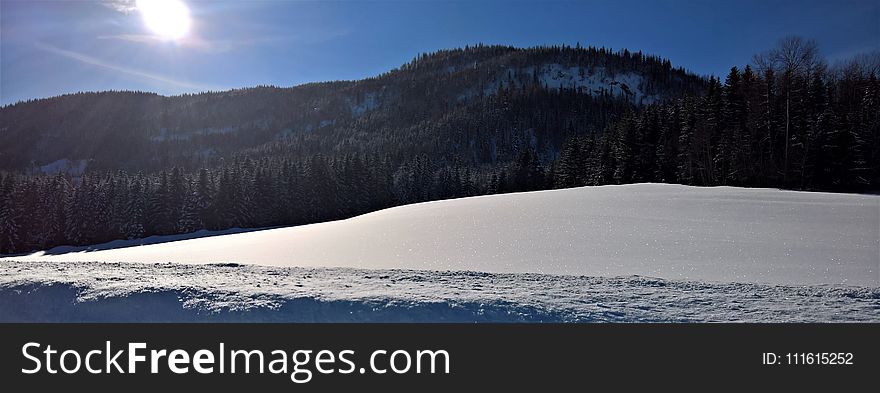 Ice Covered Mountain