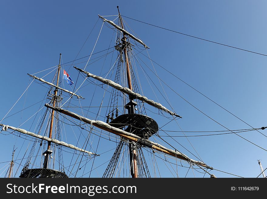 Sailing Ship, Tall Ship, Mast, Ship