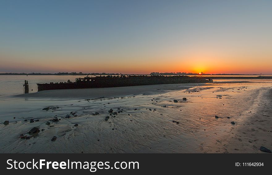 Horizon, Sea, Shore, Sky