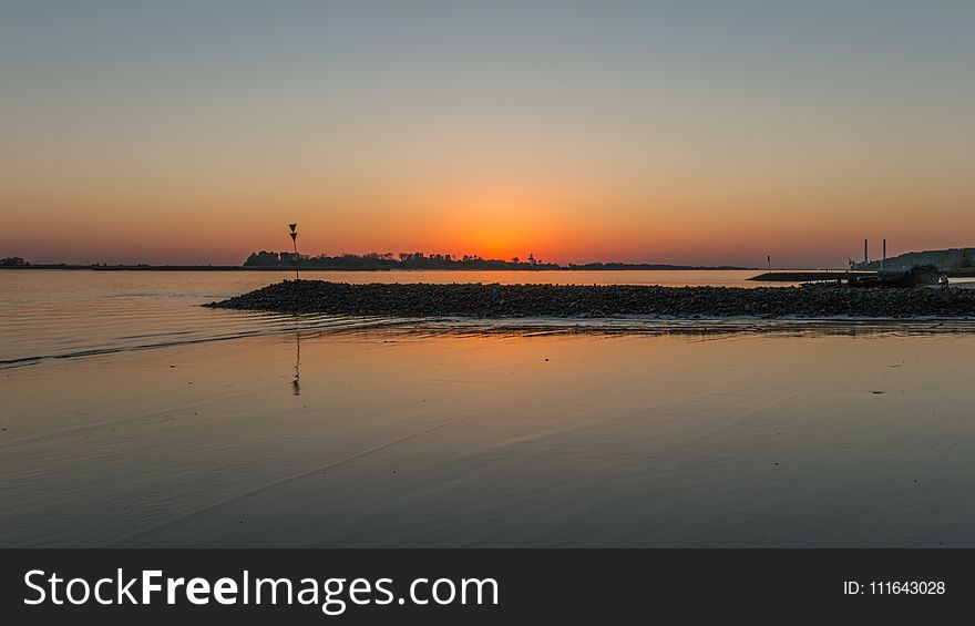 Sky, Horizon, Sea, Sunset