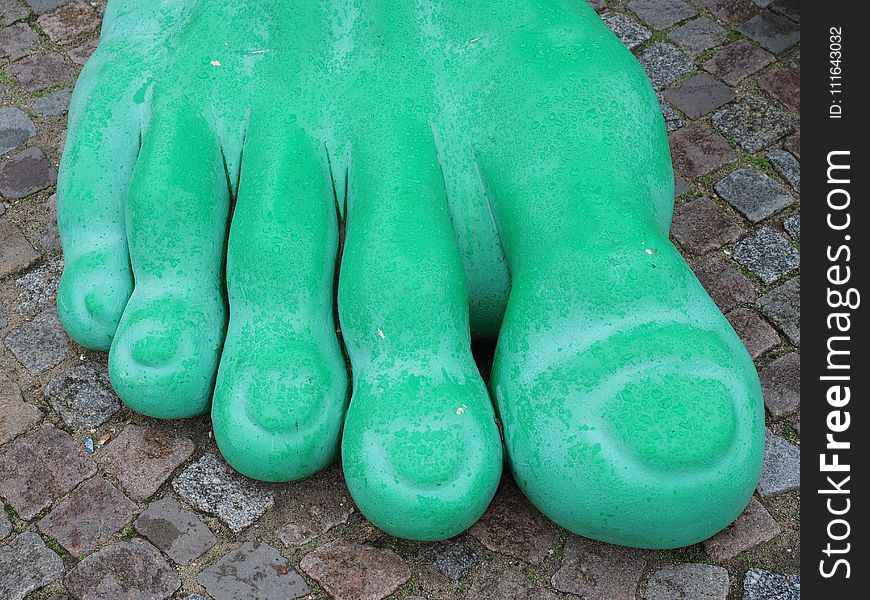 Green, Leg, Foot, Shoe