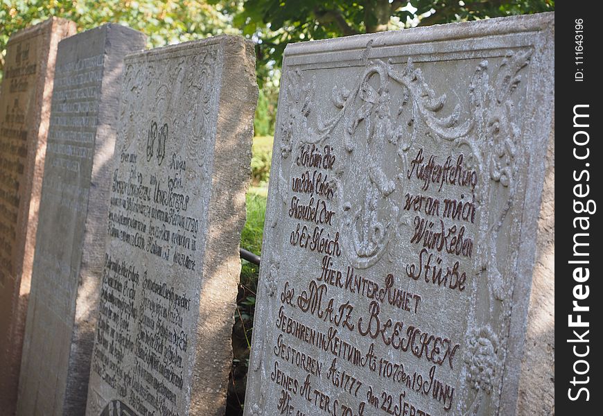 Grave, Cemetery, Headstone, Memorial