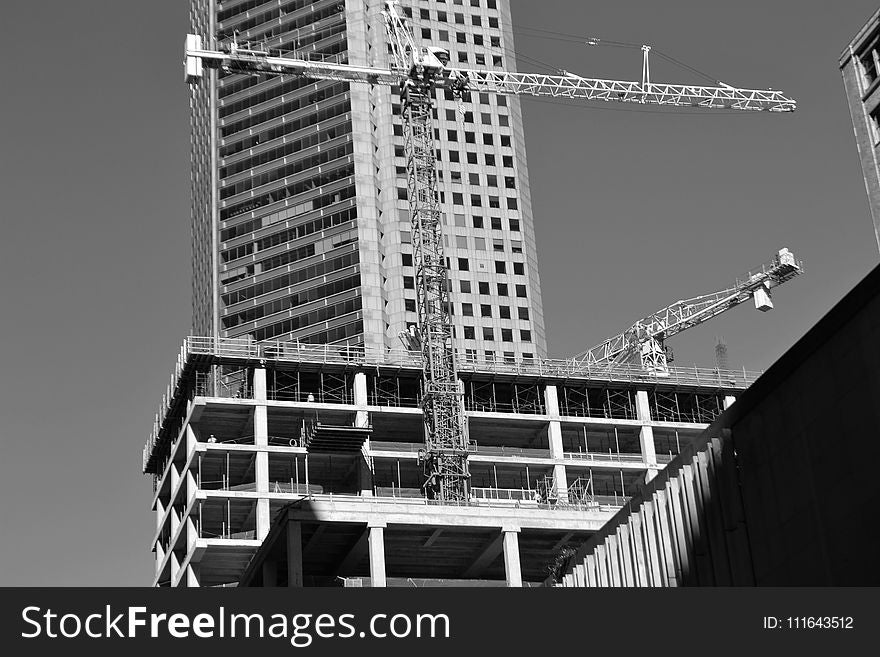 Building, Black And White, Landmark, Metropolis