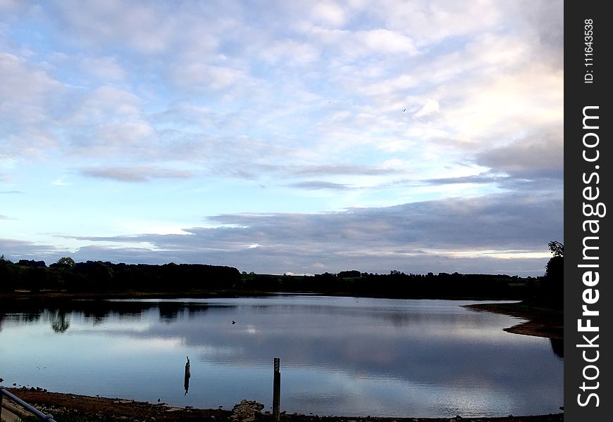 Sky, Reflection, Water, Loch