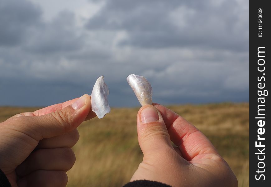 Hand, Sky, Finger