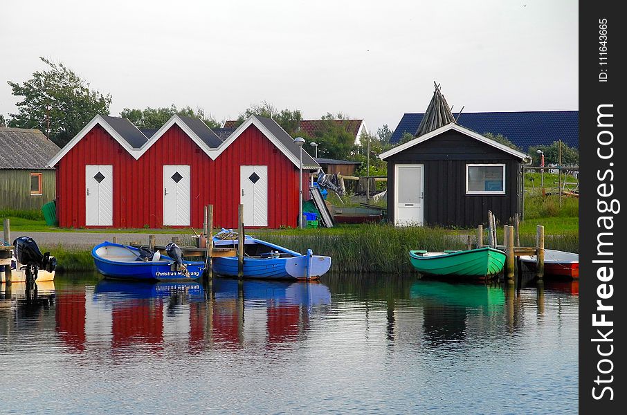 Waterway, Water, Water Transportation, Reflection