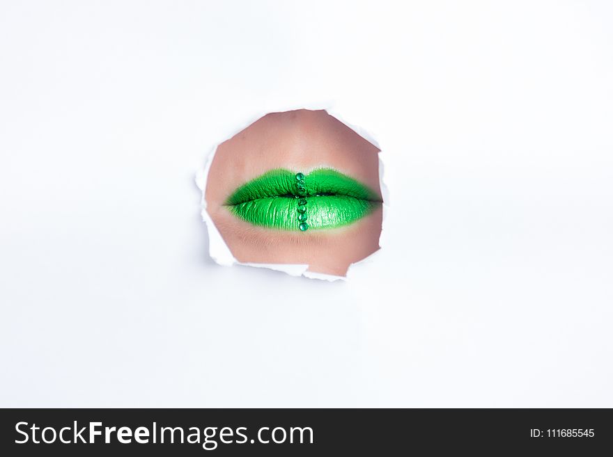 Green Lipstick