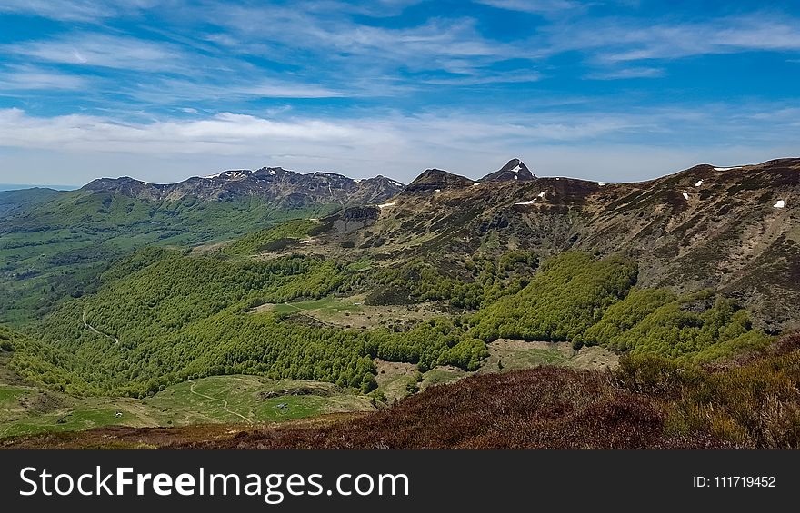 Highland, Vegetation, Ridge, Nature Reserve