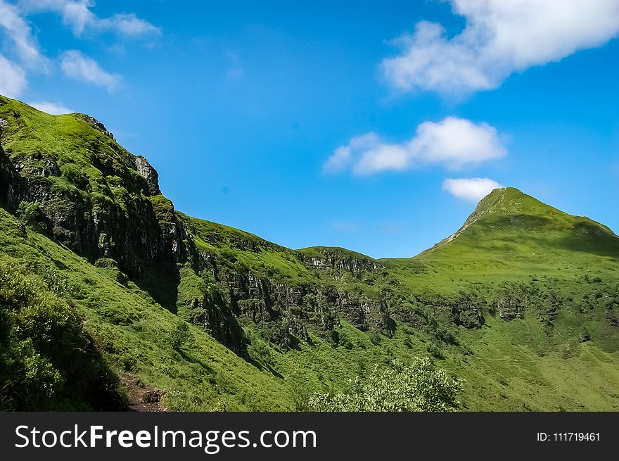 Highland, Sky, Vegetation, Mountainous Landforms