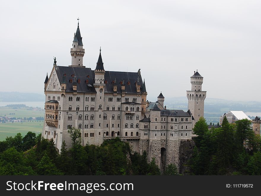 ChÃ¢teau, Castle, Medieval Architecture, Building