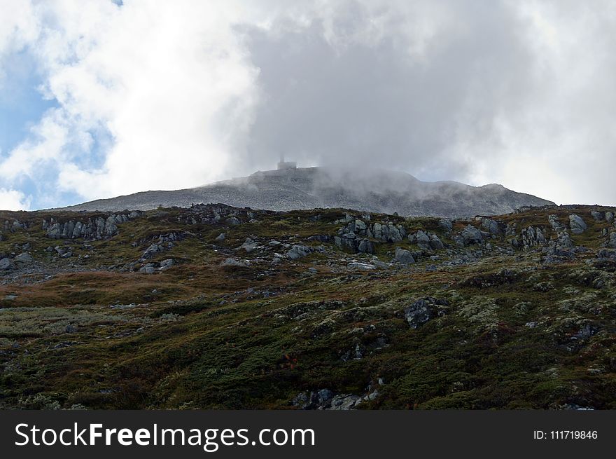 Highland, Mountain, Wilderness, Cloud