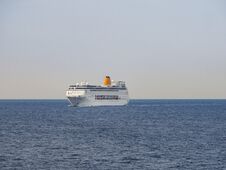 Ferryboat On The Open Sea Stock Image Ferryboat On The Open Sea Stock Image