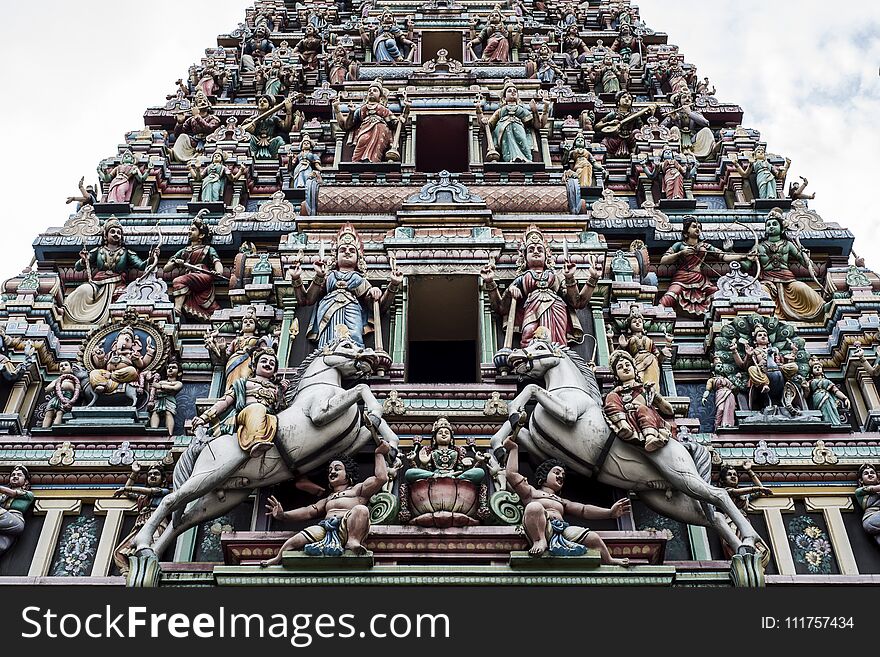 Sri Mahamariamman temple in Kuala Lumpur