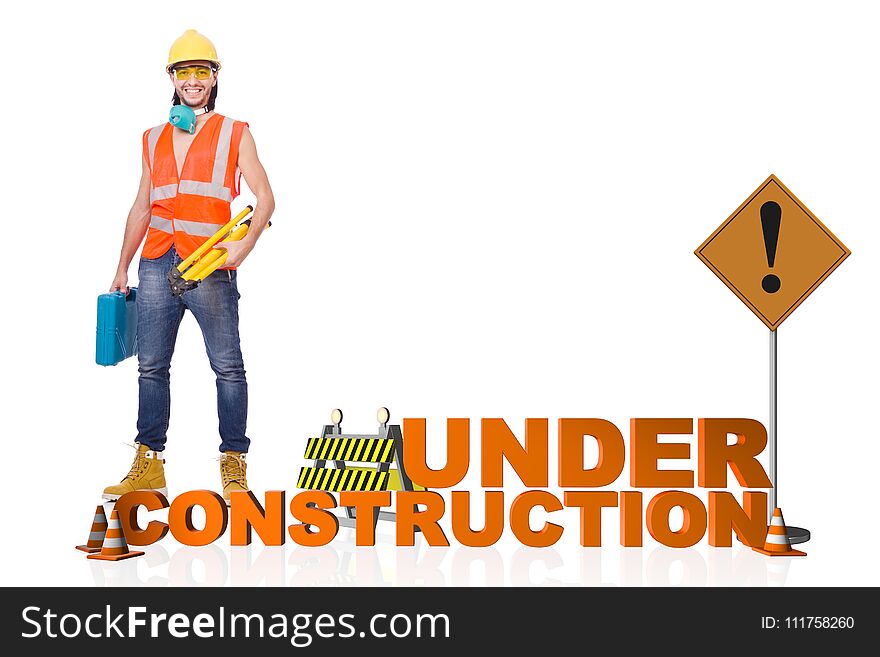 The concept of under construction for your webpage