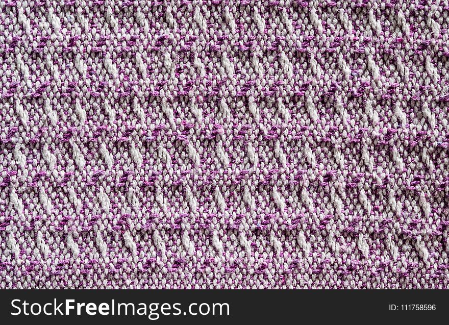 Texture Of The Fabric Surface Made Of Knitted Natural Cotton Fiber, Purple-lilac Pattern,d