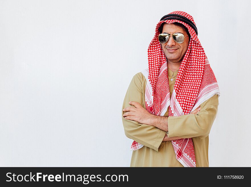 Portrait of Arab businessman