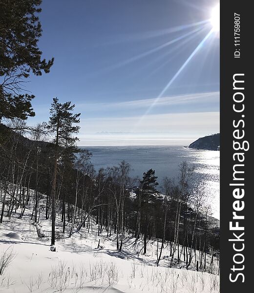 Winter On The Lake Baikal