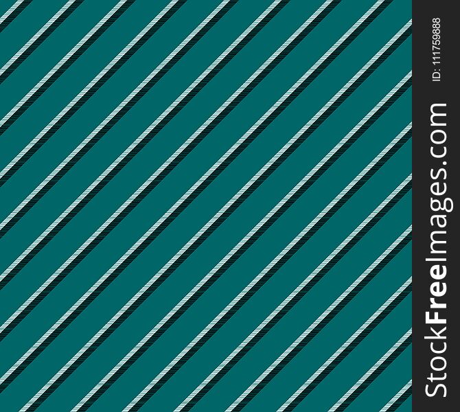 Green blue striped seamless background. Vector illustration.