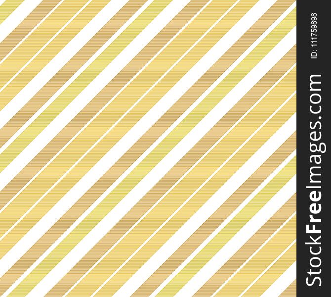 Beige striped fabric texture seamless pattern. Vector illustration.