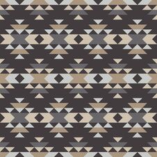Ethnic Boho Seamless Pattern. Tribal Pattern. Folk Motif. Royalty Free Stock Photo