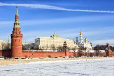 Moscow. Russia. The Grand Kremlin Palace On The Banks Of The Moscow River. Stock Photos Moscow. Russia. The Grand Kremlin Palace On The Banks Of The Moscow River. Stock Photos
